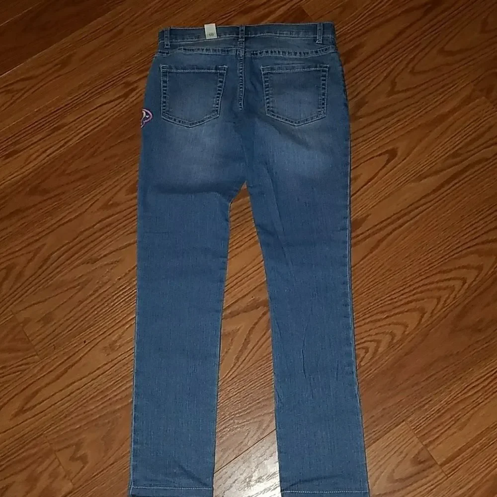 Children's Place Butterfly jeans Sz. 10 NWT